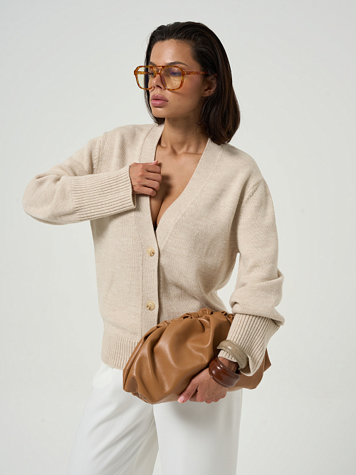 Кардиган из шерсти   